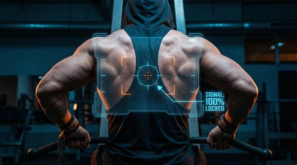 Elite bodybuilding muscle contraction hypertrophy protocol during bicep curl