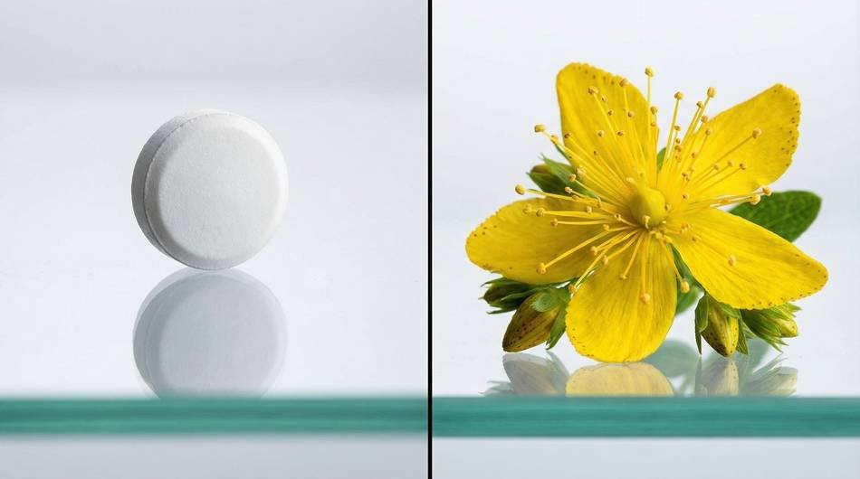 Warning graphic illustrating the CYP3A4 liver enzyme effect, highlighting dangerous St. John's Wort interactions with medications like birth control pills.