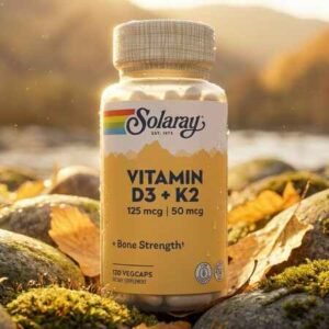 Solaray, Vitamin D3 + K2