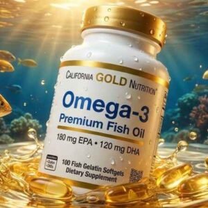 California Gold Nutrition, Omega-3 Premium Fish Oil